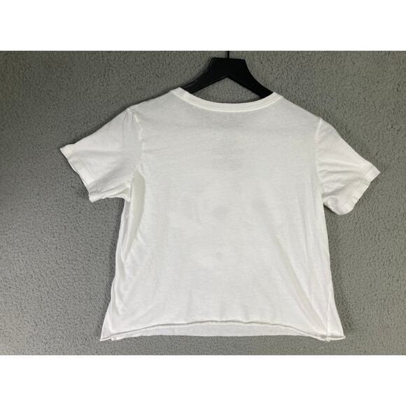 Disney Lilo & Stitch Angel Hugging Stitch Women's Graphic Tee Size M White - Picture 5 of 5